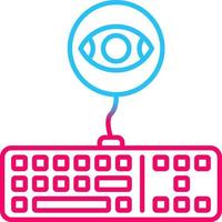 Keylogger Vector Icon