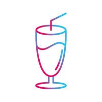 Milkshake Vector Icon