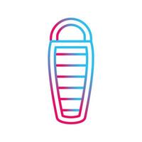 Sleeping Bag Vector Icon