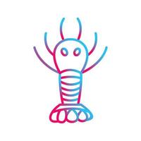 Lobster Vector Icon