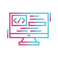 Coding Vector Icon