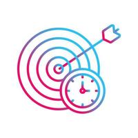 In Time Vector Icon