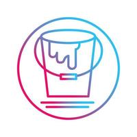 Paint Bucket Vector Icon