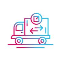 Delivery Truck Vector Icon