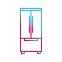 Refrigerator Vector Icon