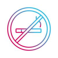 No Smoking Vector Icon