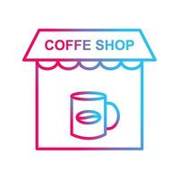 Coffee Shop Vector Icon