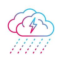 Rainy Day Vector Icon