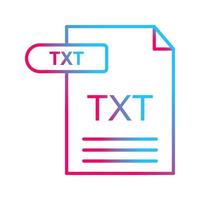 icono de vector de texto