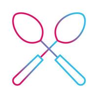 Spoons Vector Icon