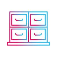 Cabinet Vector Icon