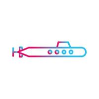 Submarine Vector Icon