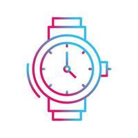 icono de vector de reloj de pulsera