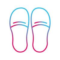 Slippers Vector Icon