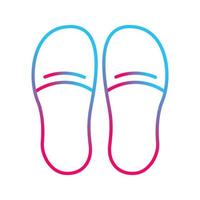 Slippers Vector Icon