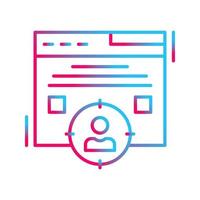 Target Audience Vector Icon