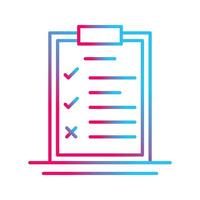 Checklist Vector Icon