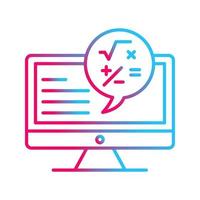 Maths Vector Icon