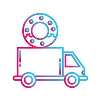 Delivery Truck Vector Icon