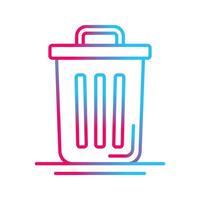 Trash Can Vector Icon