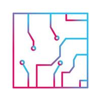 Electrical circuit Vector Icon