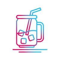 Iced Tea Vector Icon