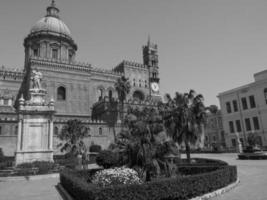 palermo city in italy photo