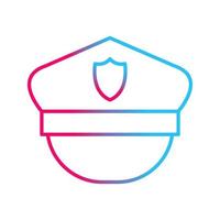 Police Hat Vector Icon