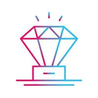 Diamond Vector Icon