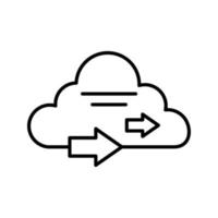 Cloud Computing Vector Icon