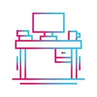 Desk Vector Icon