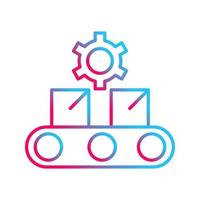 Conveyor Belt Vector Icon