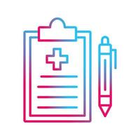 Medical Record Vector Icon