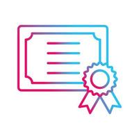 Certificate Vector Icon