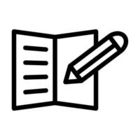 Notebook Icon Design vector