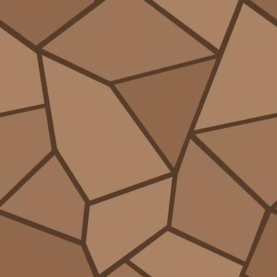 Bricked and pebbled surface for wall or ground seamless pattern