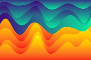 Abstract background with wave pattern and liquid flow pattern backdrop. vector