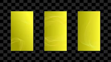 Abstract mockup yellow gradient art. Suitable for posts, banners design and layout design template for brochure. Vector fashion backgrounds