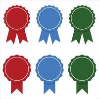 Collection of awards vector