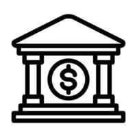 Bank Icon Design vector