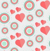 Vintage Seamless Romantic Pattern vector