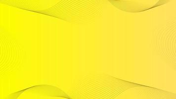Abstract yellow lines background The design element shape. Concepts and ideas for technology, science, and medicine. Vector illustration