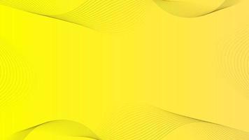 Abstract yellow lines background The design element shape. Concepts and ideas for technology, science, and medicine. Vector illustration