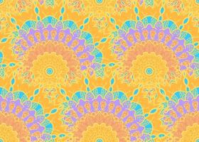 Mandala Seamless Pattern vector