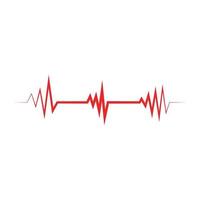 Health medical heartbeat pulse vector