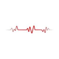 Health medical heartbeat pulse vector