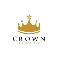 Crown Logo Template vector icon