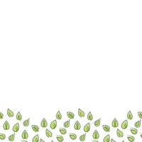 Logos of green Tree leaf ecology vector