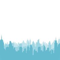 city skyline vector illustration