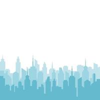 city skyline vector illustration